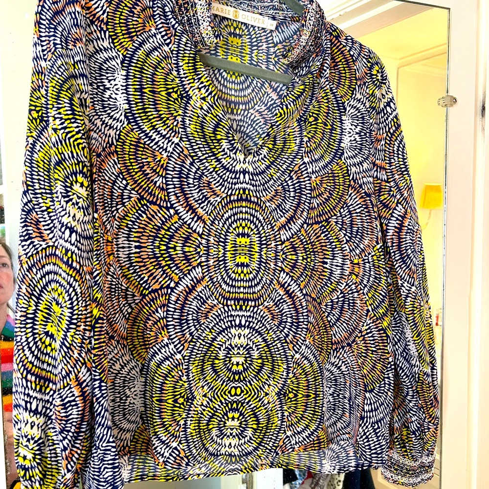 Marie Oliver silk blouse